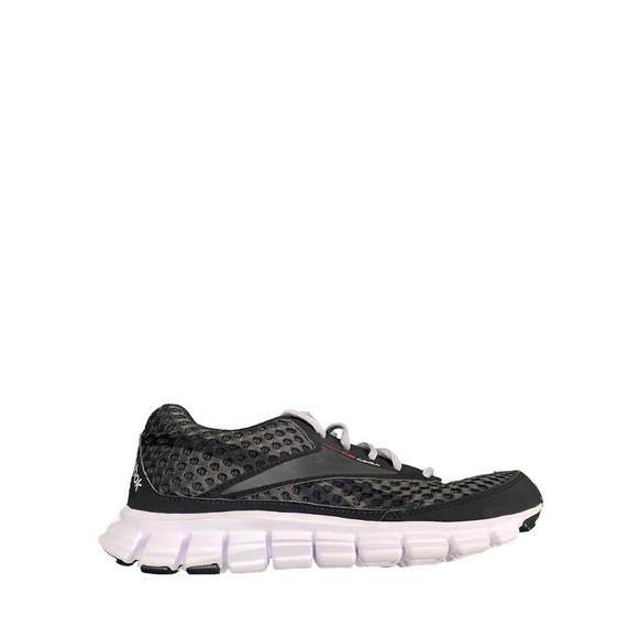 NEW REEBOK men's realflex running shoes - medium width in gravel,white,techy red - Picture 1 of 1